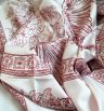 Платок «Птицы Беларуси» (Розовый) (Твил)